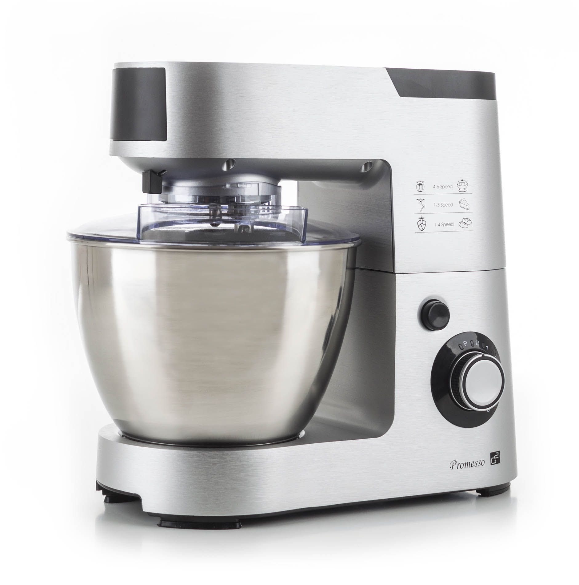 Kuchynsky-robot-G21-Promesso-Aluminium Kuchynský robot G21 Promesso Aluminium – Obrázok 1