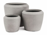 Kvetináč G21 Cement Round 55,6 x 55,6 x 48,4