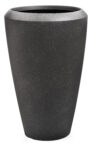 Kvetináč G21 Coal Oval 55 x 55 x 86,3