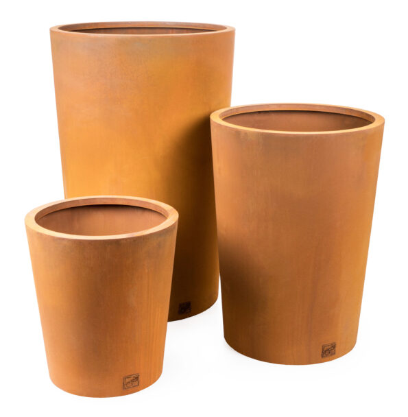 Kvetináč G21 Corten Round, 65 x 100 x 65 cm – Obrázok 9