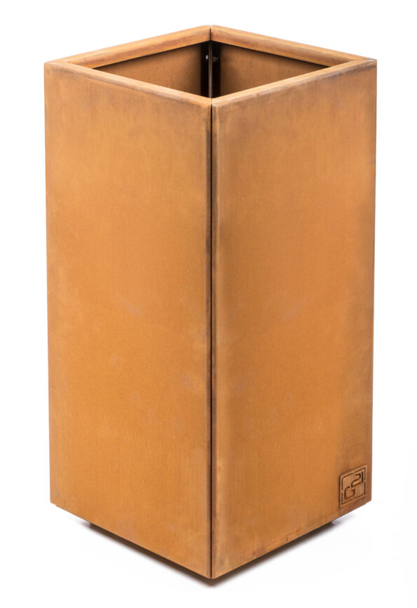 Kvetináč G21 Corten Square, 30 x 60 x 30 cm – Obrázok 2