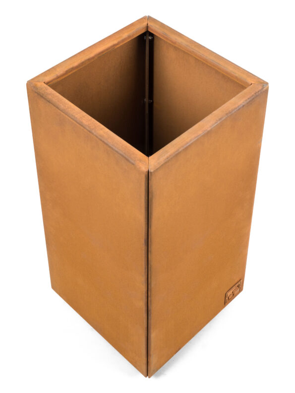 Kvetináč G21 Corten Square, 30 x 60 x 30 cm – Obrázok 3