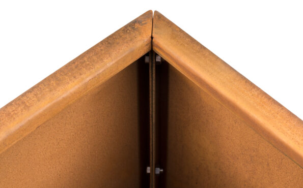 Kvetináč G21 Corten Square, 30 x 60 x 30 cm – Obrázok 6