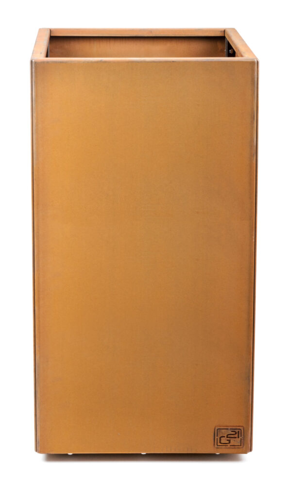 Kvetináč G21 Corten Square, 40 x 80 x 40 cm – Obrázok 2