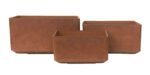 Kvetináč G21 Element Square 43 x 22 x 43 – Obrázok 3