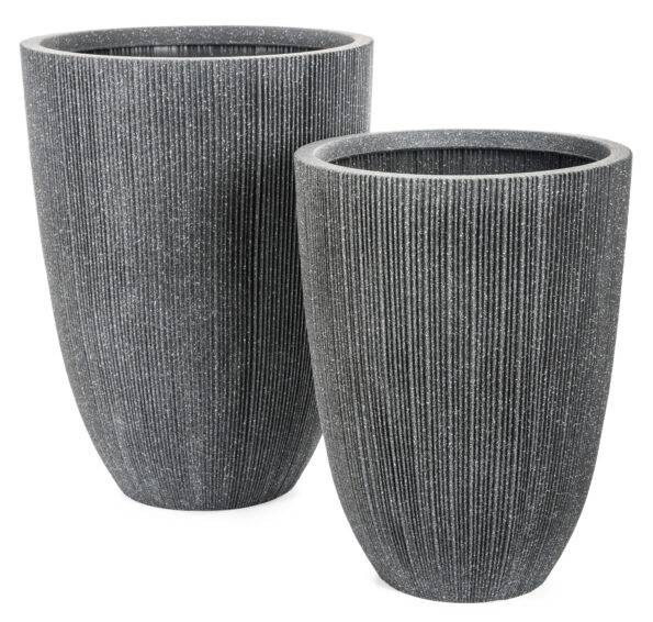 Kvetináč G21 Lava Cone 37 x 37 x 48,5 – Obrázok 2