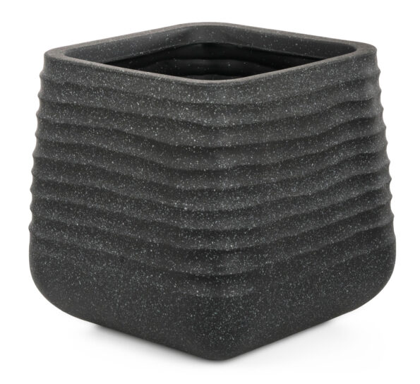 Kvetináč G21 Lava Cube 38 x 38 x 37 – Obrázok 2