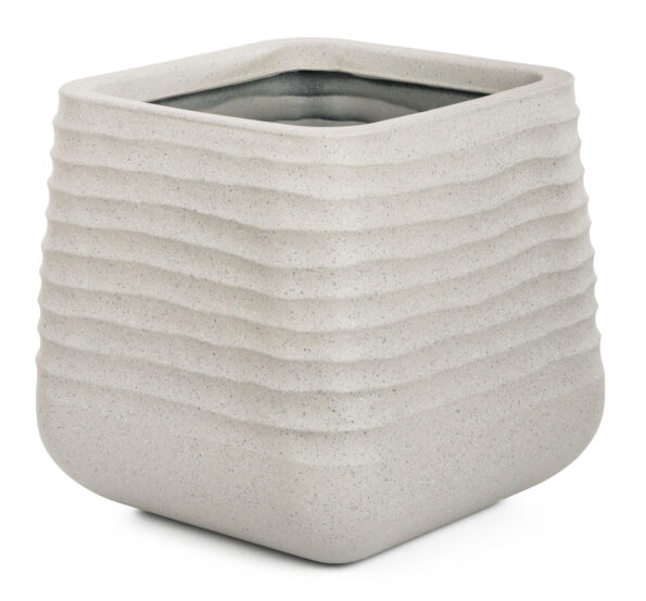 Kvetináč G21 Sand Cube 38 x 38 x 37 – Obrázok 2