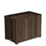 Kvetináč Keter Deco Rectangle Tall walnut