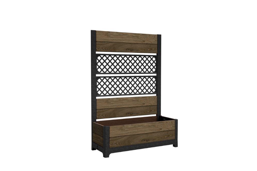 Kvetinac-Keter-Deco-Tulip-Walnut Kvetináč Keter Deco Tulip Walnut – Obrázok 1