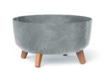 Kvetináč Prosperplast GRACIA LOW 38 cm beton effect