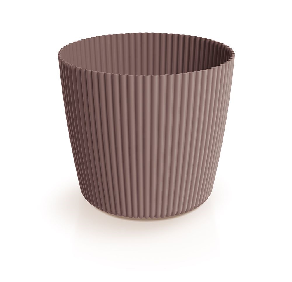 Kvetinac-Prosperplast-MILLY-ROUND-marsala-236-cm Kvetináč Prosperplast MILLY ROUND marsala 23,6 cm – Obrázok 1