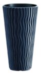 Kvetináč Prosperplast SANDY SLIM antracit 29,7 cm