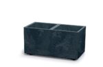 Kvetináč Prosperplast SIERRA CASE beton effect 57,7 cm antracit