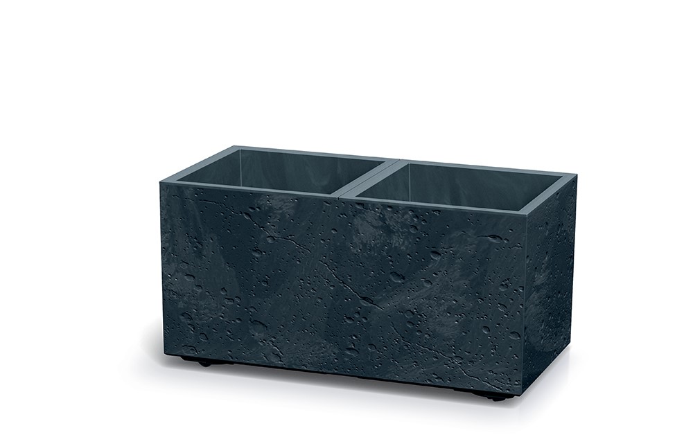 Kvetinac-Prosperplast-SIERRA-CASE-beton-effect-577-cm-antracit Kvetináč Prosperplast SIERRA CASE beton effect 57,7 cm antracit – Obrázok 1