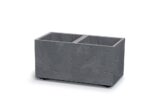 Kvetináč Prosperplast SIERRA CASE beton effect 57,7 cm šedý