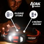 LED čelovka Acra LAMP1 – Obrázok 3