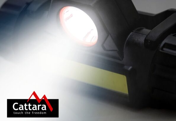 LED čelovka Cattara 120lm nabíjacia – Obrázok 4