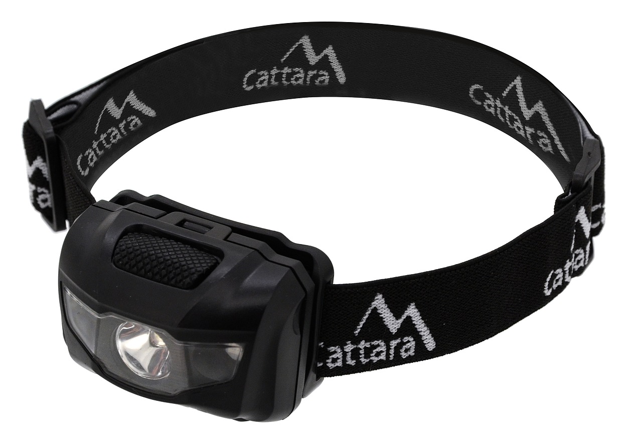 LED-celovka-Cattara-80lm LED čelovka Cattara 80lm – Obrázok 1