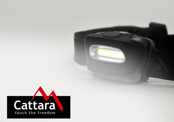 LED čelovka Cattara HORNET 130lm – Obrázok 5