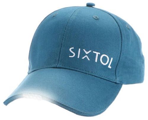 LED-siltovka-Sixtol-so-svetlom-B-CAP-25lm-nabijaci-USB-modra LED šiltovka Sixtol so svetlom B-CAP 25lm, nabíjací, USB, modrá – Obrázok 1
