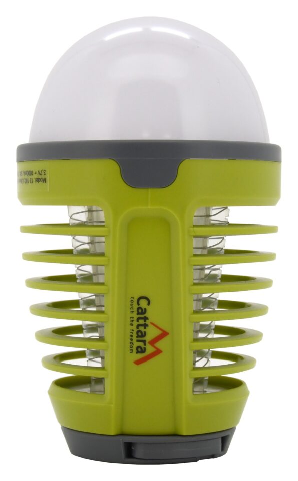 LED svetlo Cattara PEAR nabíjací + lapač hmyzu – Obrázok 2