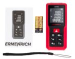Laserový diaľkomer Ermenrich Reel GM60 - vzdialenosť, uhol, plocha, objem – Obrázok 2
