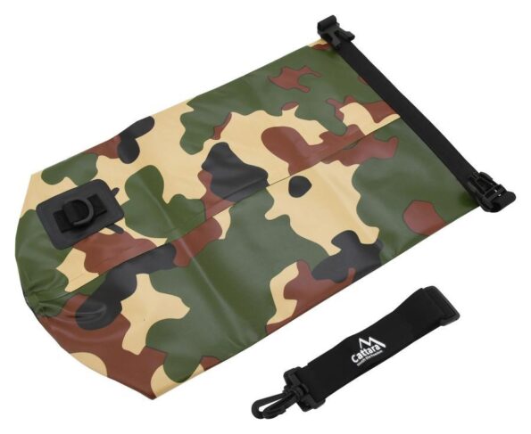 Lodný vak Cattara DRY BAG 10 L maskáčový – Obrázok 2