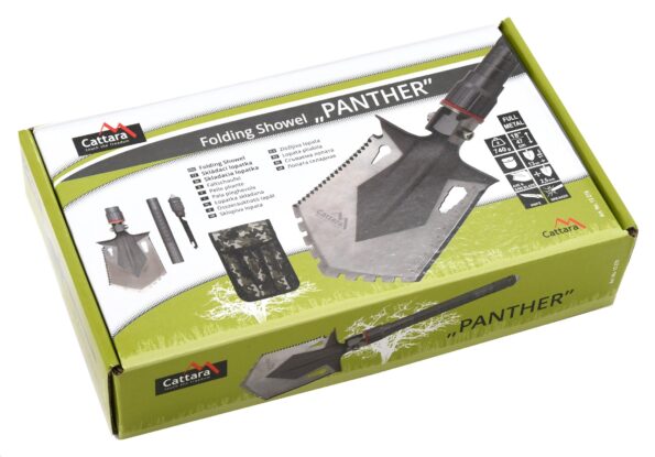 Lopatka Cattara PANTHER skladacia multifunkčná 47 cm – Obrázok 7