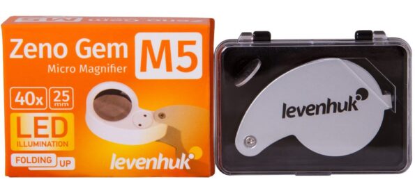 Lupa Levenhuk Zeno Gem M5 40x – Obrázok 4