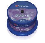 Médium Verbatim DVD+R 4,7GB 16x 50-cake