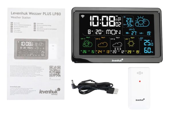 Meteostanica Levenhuk Wezzer PLUS LP80 – Obrázok 2