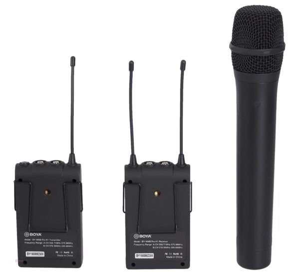 Mikrofón BOYA BY-WM8 PRO-K4 ruční, bezdrátový set – Obrázok 2