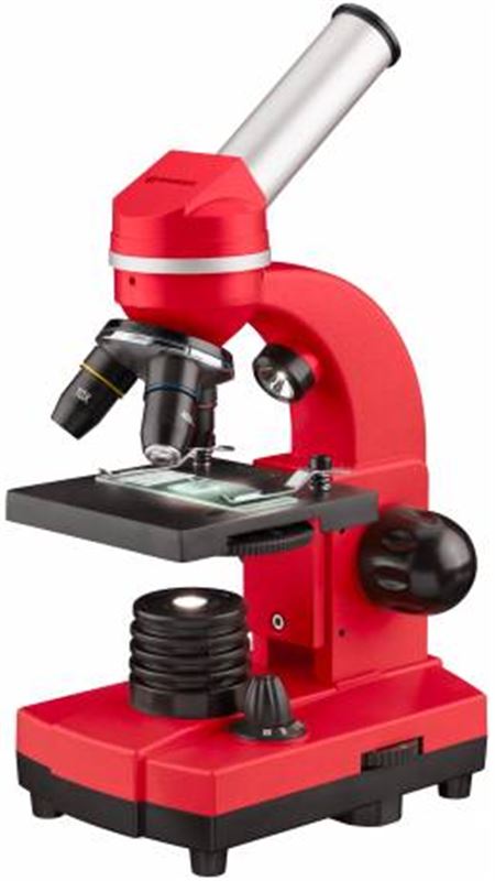 Mikroskop-Bresser-Junior-Student-Biolux-SEL-red Mikroskop Bresser Junior Student Biolux SEL red – Obrázok 1