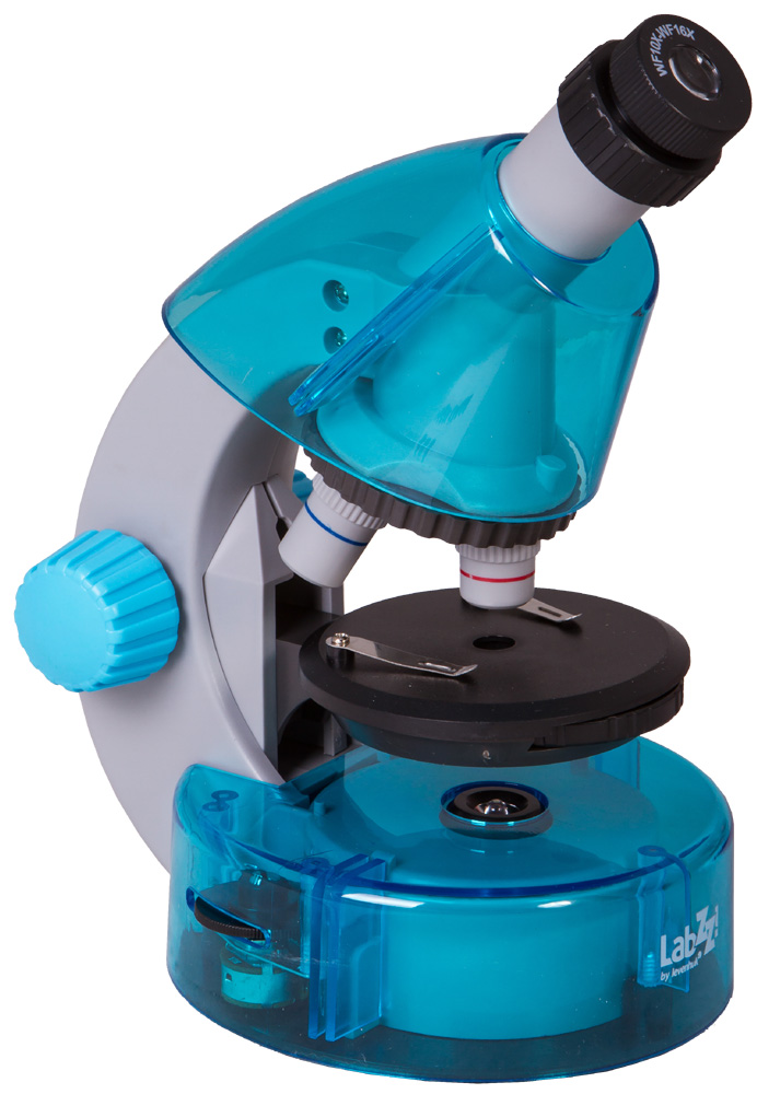 Mikroskop-Levenhuk-LabZZ-M101-Azure Mikroskop Levenhuk LabZZ M101 Azure – Obrázok 1