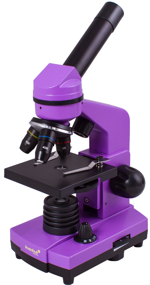Mikroskop-Levenhuk-Rainbow-2L-Amethyst Mikroskop Levenhuk Rainbow 2L Amethyst – Obrázok 1