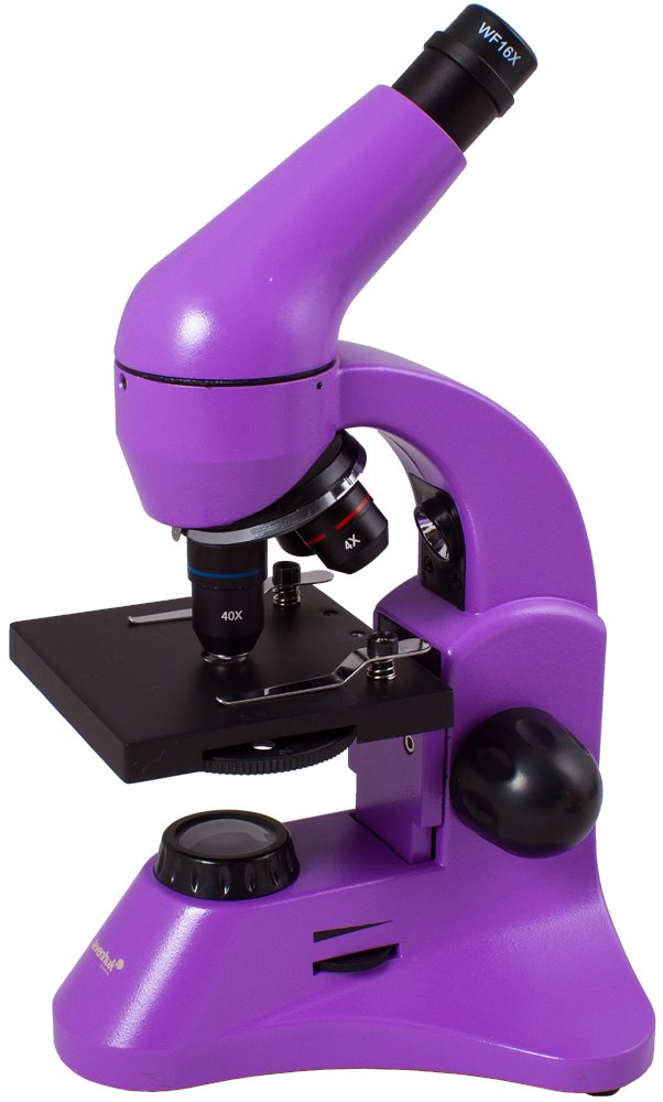Mikroskop-Levenhuk-Rainbow-50L-PLUS-Amethyst Mikroskop Levenhuk Rainbow 50L PLUS Amethyst – Obrázok 1