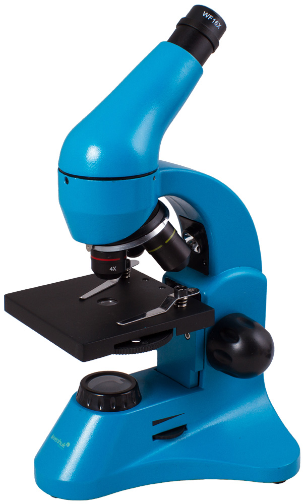 Mikroskop-Levenhuk-Rainbow-50L-PLUS-Azure Mikroskop Levenhuk Rainbow 50L PLUS Azure – Obrázok 1