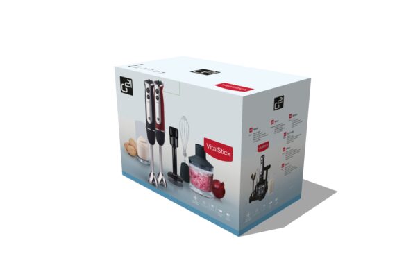 Mixér G21 VitalStick 800 W, Red/Black – Obrázok 24