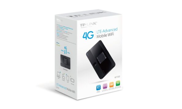 Modem TP-Link M7350 s WiFi routerom, 3G/ 4G LTE, baterka, displej – Obrázok 4