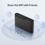 Modem TP-Link Mercusys MT110 LTE s WiFi routerom, 1x slot SIM, 150Mbps 2,4, baterka – Obrázok 6