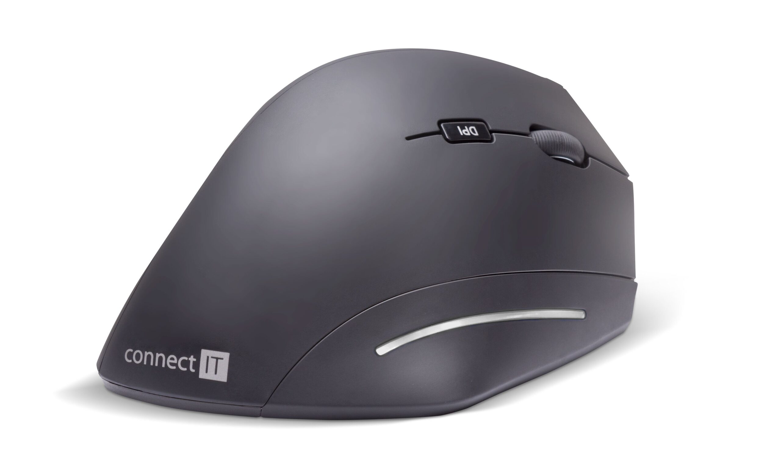 Mys-Connect-IT-CMO-2510-FOR-HEALTH-ergonomicka-vertikalni-bezdratova Myš Connect IT CMO-2510 FOR HEALTH ergonomická vertikální, bezdrátová – Obrázok 1