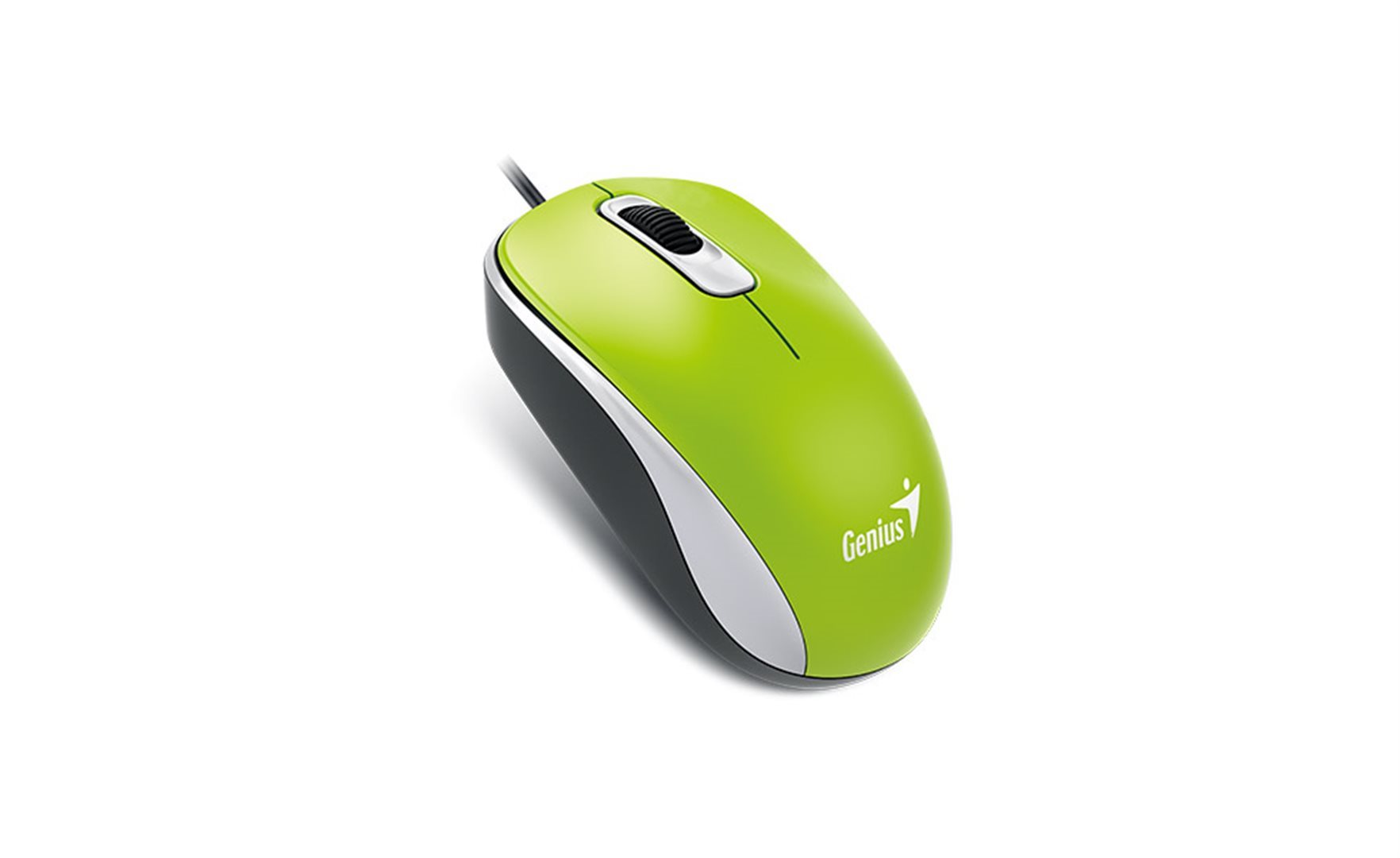 Mys-Genius-DX-110-USB-green Myš Genius DX-110 USB green – Obrázok 1