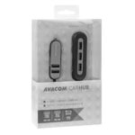 Nabíjačka Avacom CarHUB do auta, 5x USB výstup, černá – Obrázok 5