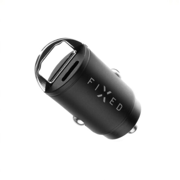 Nabíjačka FIXED s USB-C a USB-A výstupom v miniatúrnom prevedení, podpora PD, 30W, čierna – Obrázok 4