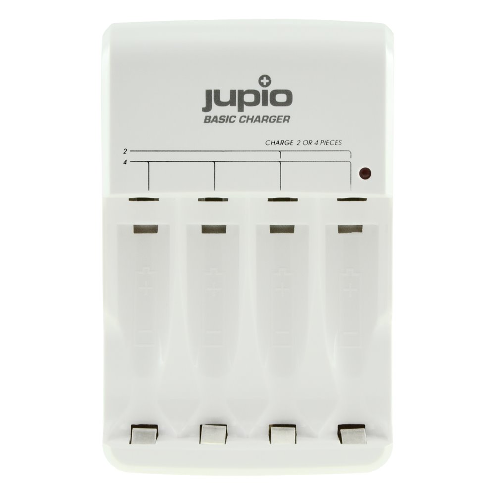 Nabijacka-Jupio-Basic-Charger-pre-2-alebo-4ks-AA-AAA-baterii Nabíjačka Jupio Basic Charger pre 2 alebo 4ks AA / AAA batérií – Obrázok 1