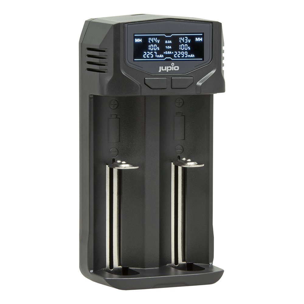 Nabijacka-Jupio-USB-C-2-slots-Fast-Multi-Charger-LCD Nabíjačka Jupio USB-C 2-slots Fast Multi Charger LCD – Obrázok 1