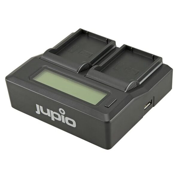 Nabíjačka Jupio duálna pre Olympus BLX-1 – Obrázok 2