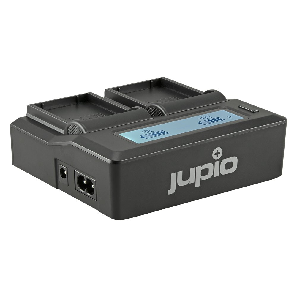 Nabijacka-Jupio-dualna-pre-Olympus-BLX-1 Nabíjačka Jupio duálna pre Olympus BLX-1 – Obrázok 1