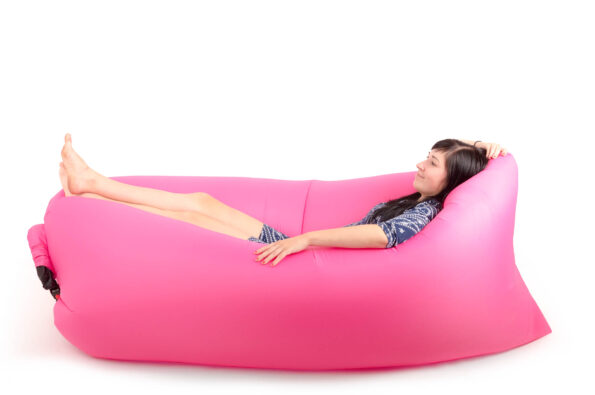 Nafukovací vak G21 Lazy Bag Pink – Obrázok 2